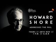 Howard Shore received the Gold Medal of Honorary Patronage Award